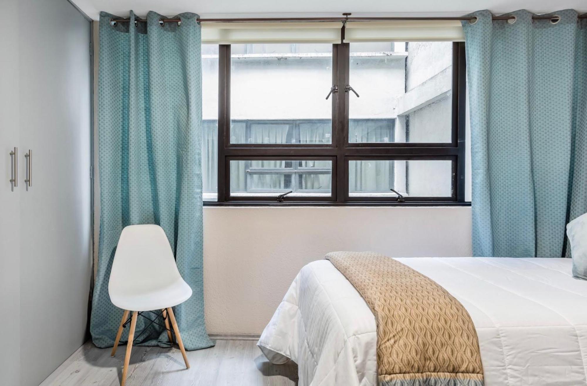 Cozy Roma Norte Flat - Parking- Wifi - Sleeps 6 Мехико Экстерьер фото
